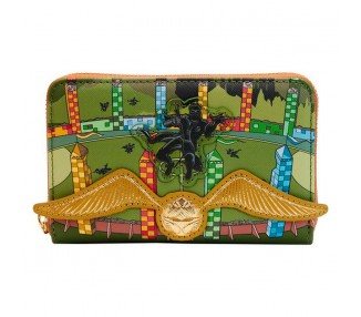 Cartera Snitch Dorada Harry Potter Loungefly