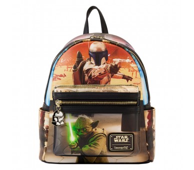 Mochila El Ataque de los Clones Episode II Star Wars Loungefly 26cm