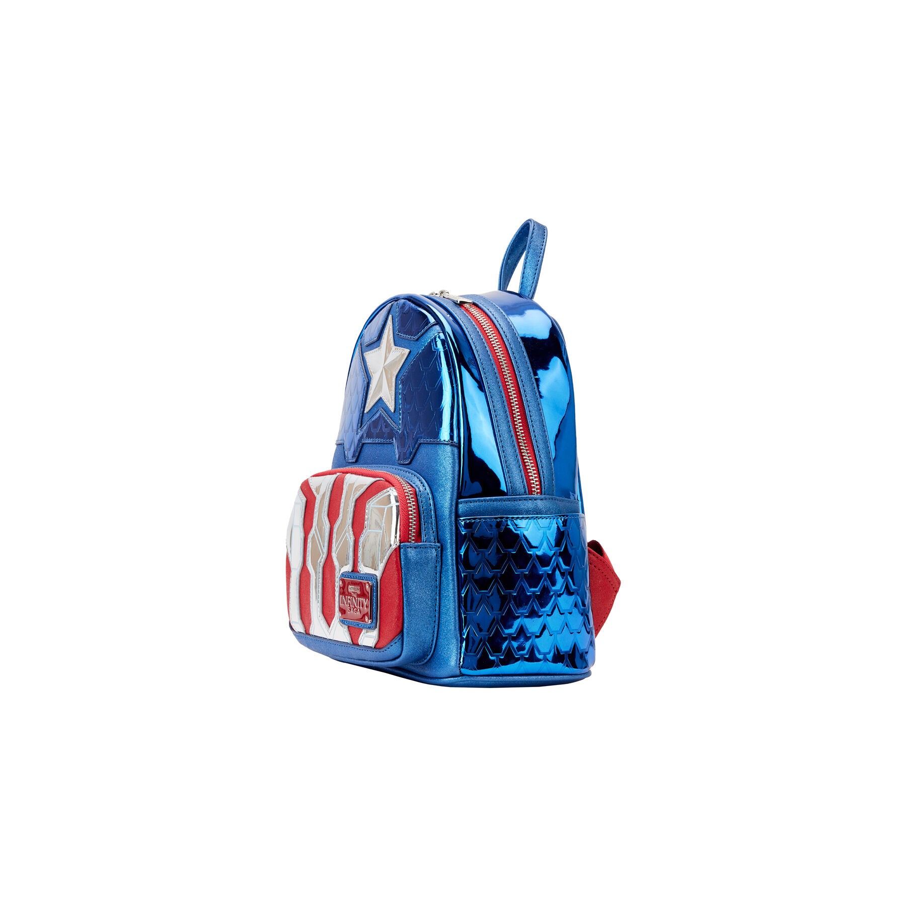 Mochila metallic Capitan America Marvel Loungefly 26cm
