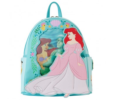Mochila lenticular Ariel La Sirenita Disney Loungefly 26cm