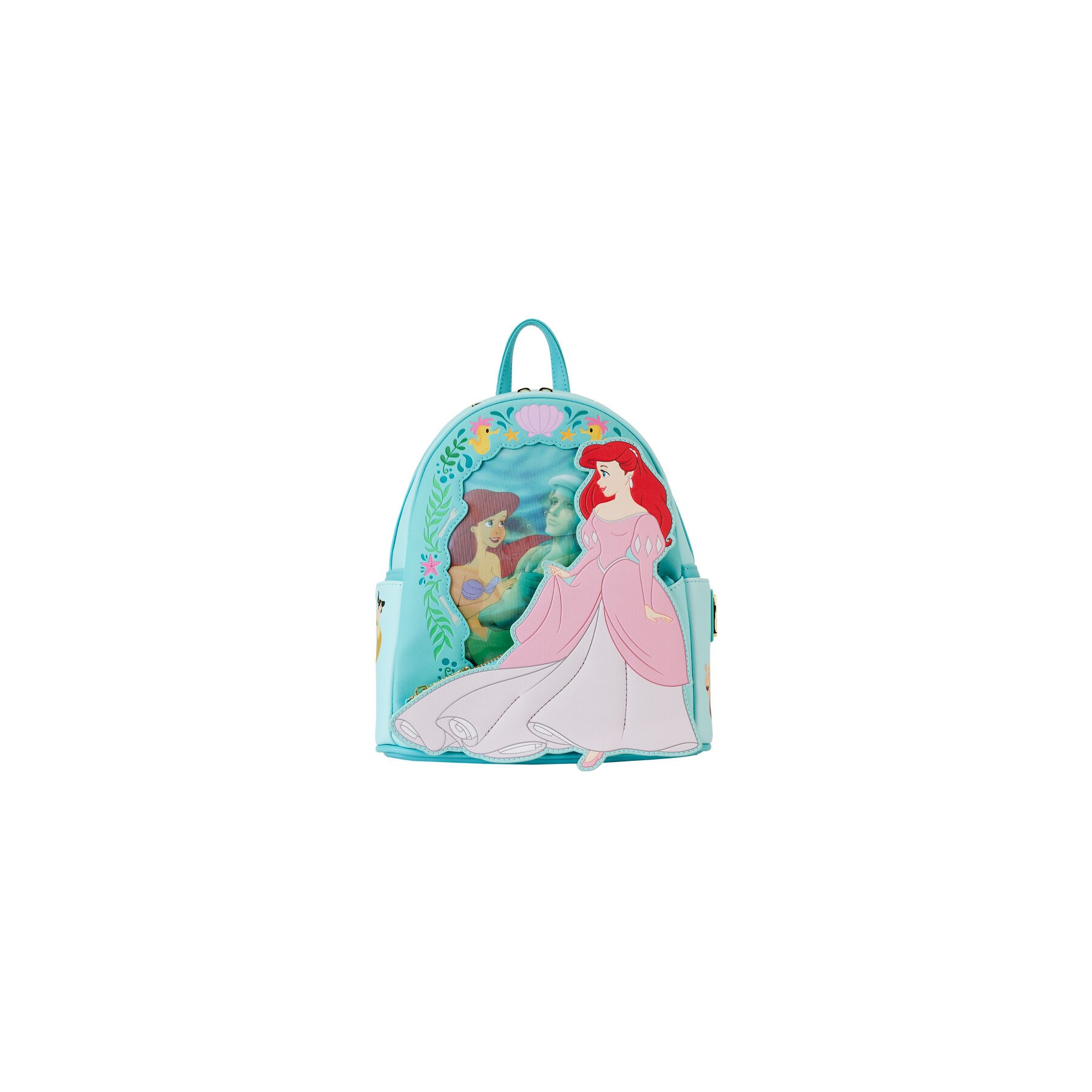 Mochila lenticular Ariel La Sirenita Disney Loungefly 26cm