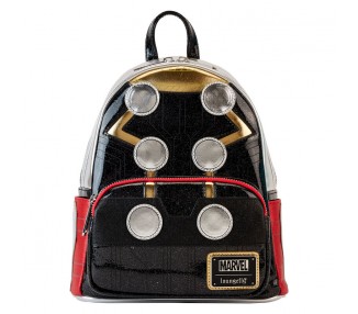 Mochila Metallic Thor Marvel Loungefly 26cm