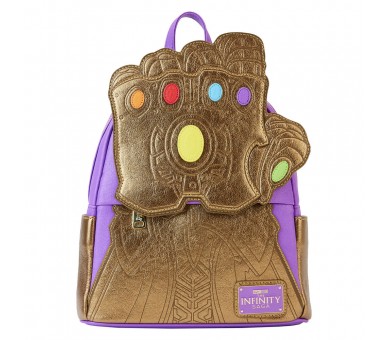 Mochila Guantelete Thanos Marvel Loungefly 26cm