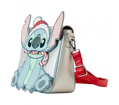 Bolso glitter Holiday Stitch Disney Loungefly