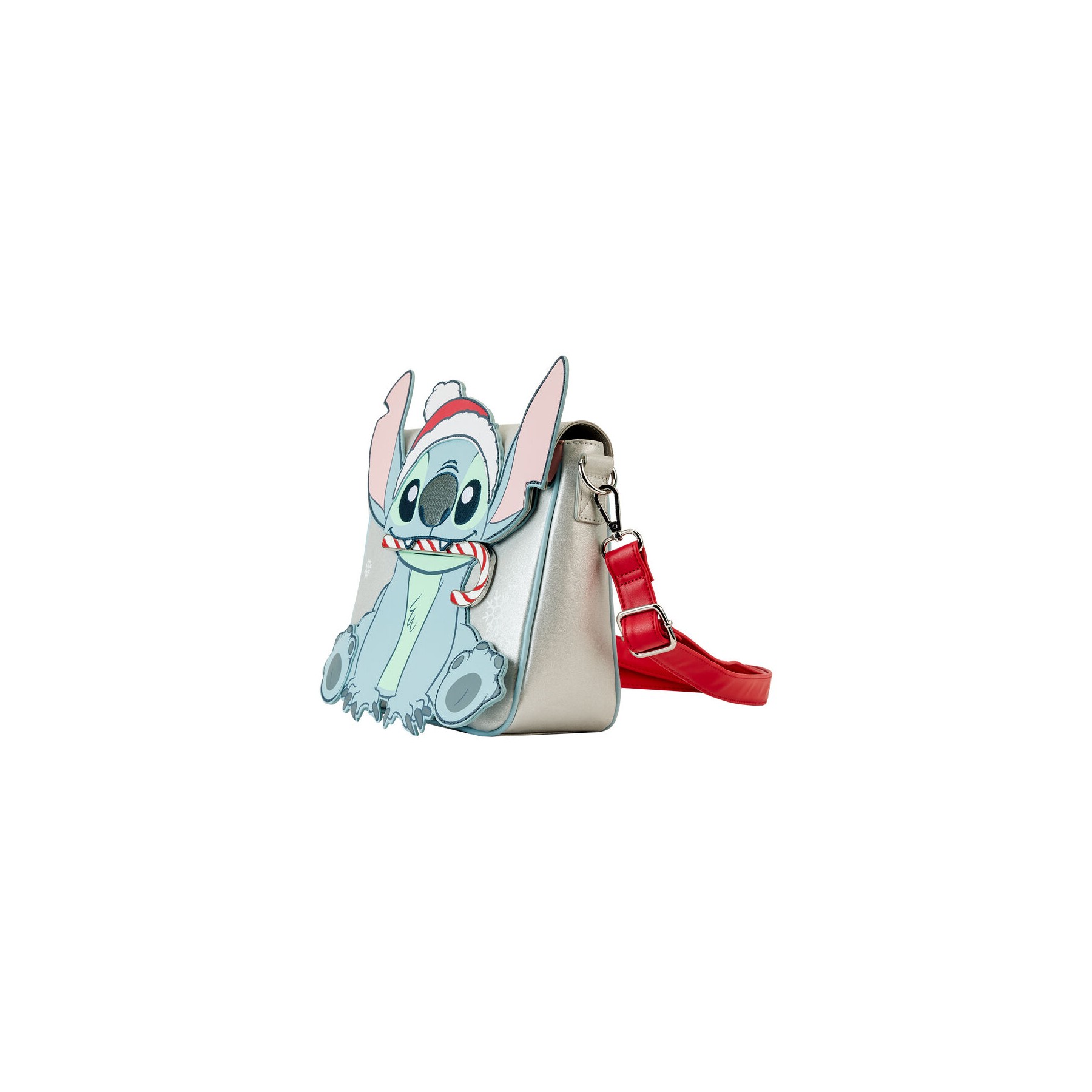 Bolso glitter Holiday Stitch Disney Loungefly