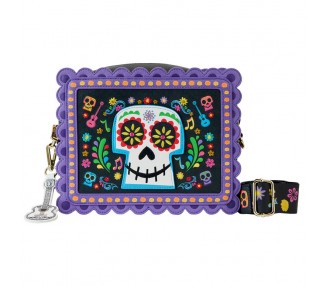 Bolso Miguel Calavera Floral Skull Coco Disney Loungefly
