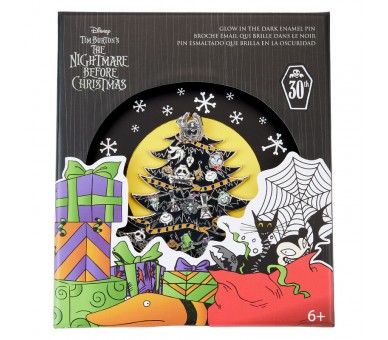 Pin Arbol Luces Pesadilla Antes de Navidad Disney Loungefly