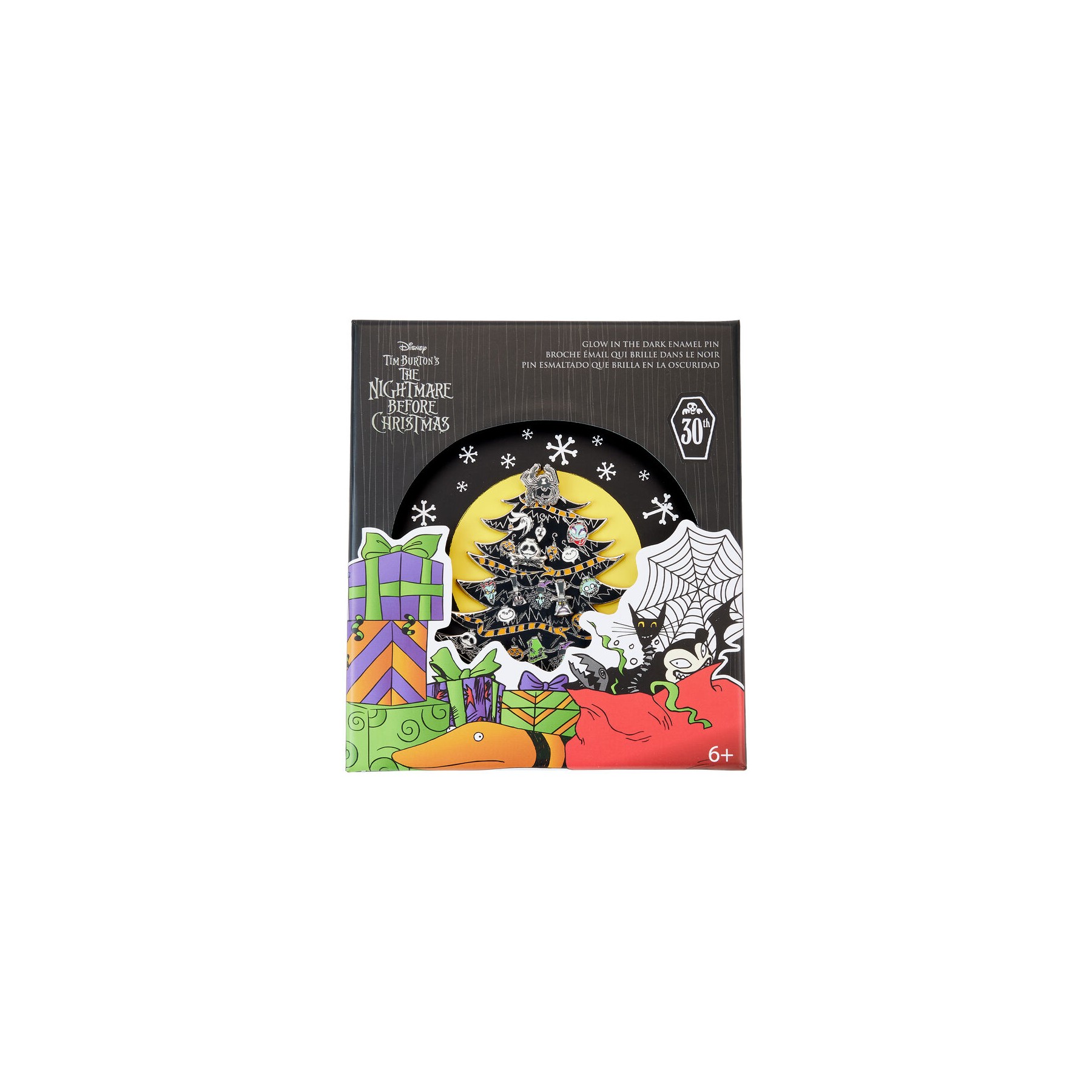 Pin Arbol Luces Pesadilla Antes de Navidad Disney Loungefly