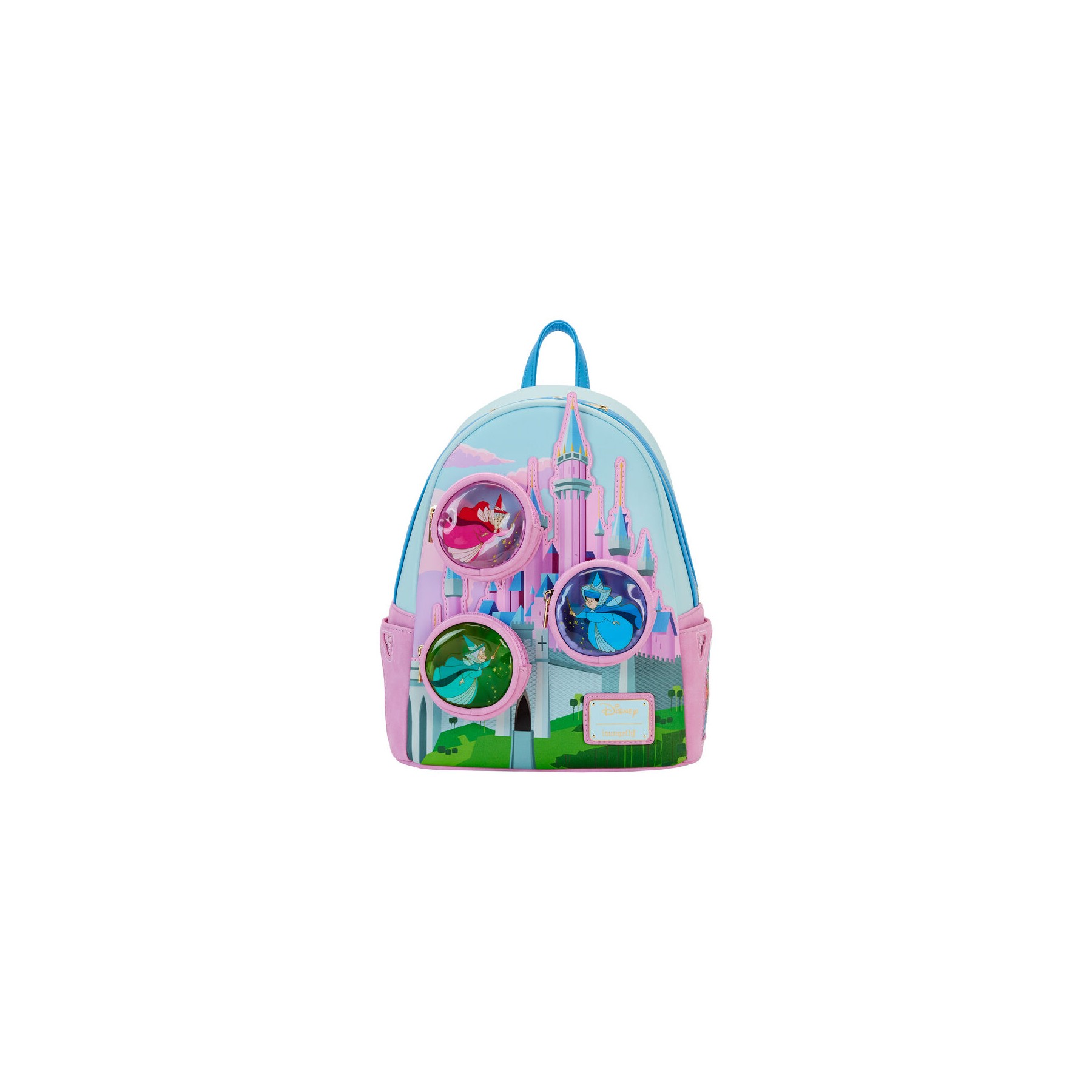 Mochila Hadas Madrinas Castillo La Bella Durmiente Disney Loungefly 26cm