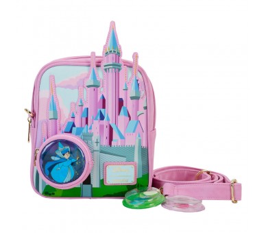 Bolso Hadas Madrinas Castillo La Bella Durmiente Disney Loungefly