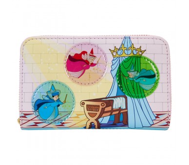 Cartera Hadas Madrinas Castillo La Bella Durmiente Disney Loungefly