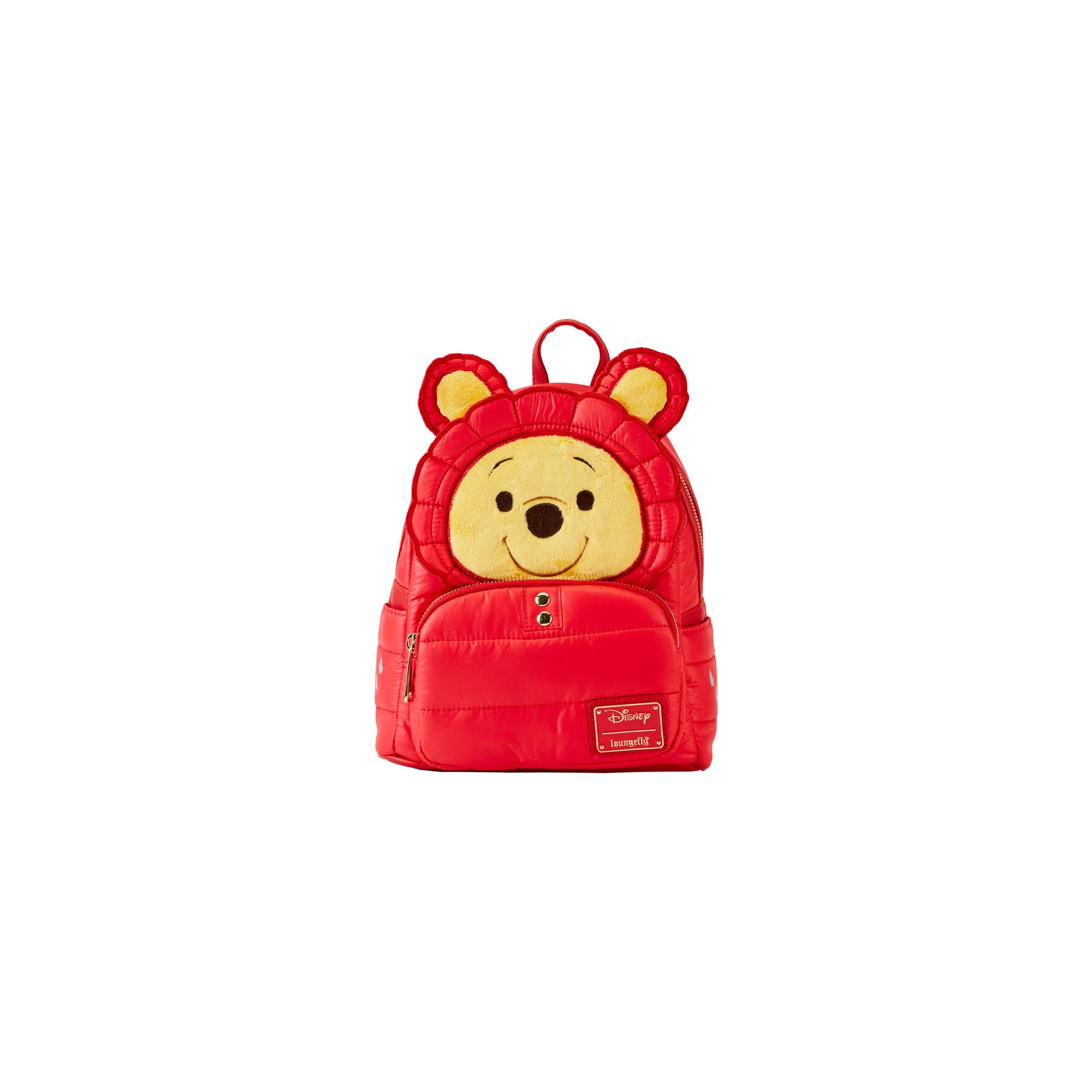 Mochila Rainy Day Puffer Jacket Winnie the Pooh Disney Loungefly 26cm