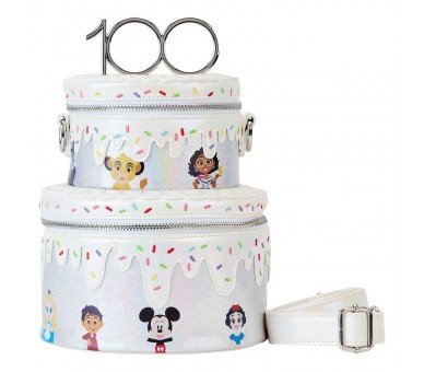 Bolso Anniversary Celebration Cake Disney 100 Loungefly
