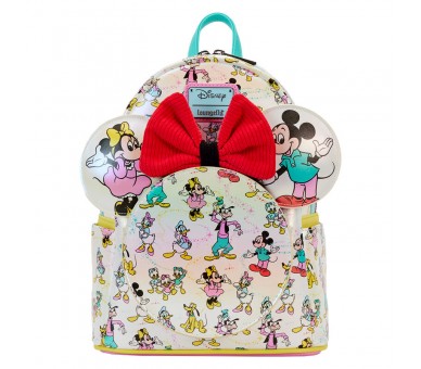 Mochila + Diadema Orejas Mickey & Friends Classic Disney 100 Loungefly 26cm
