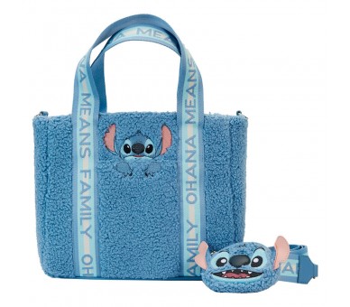 Bolso + monedero peluche Stitch Disney Loungefly