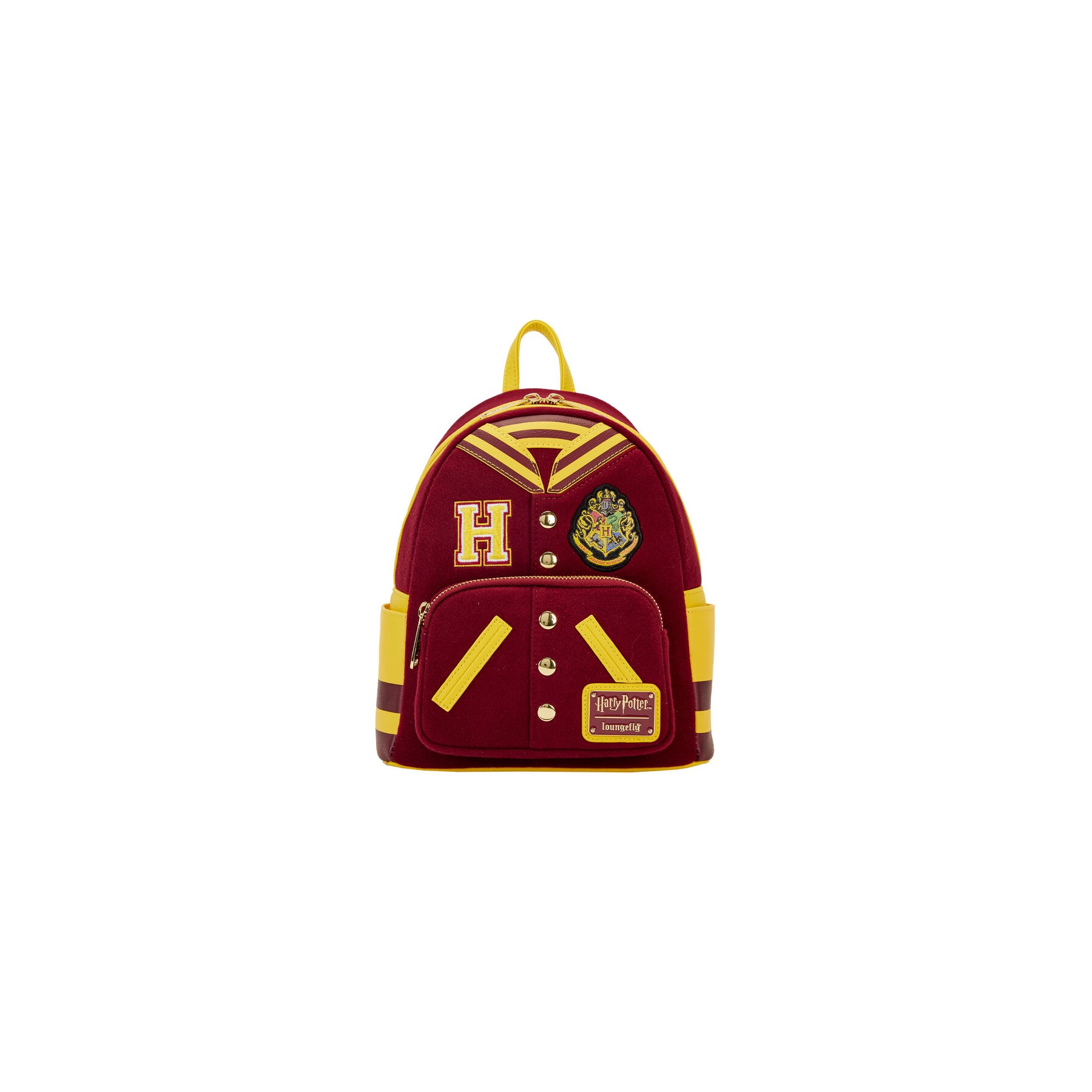Mochila Hogwarts Crest Varsity Jacket Harry Potter Loungefly 26cm