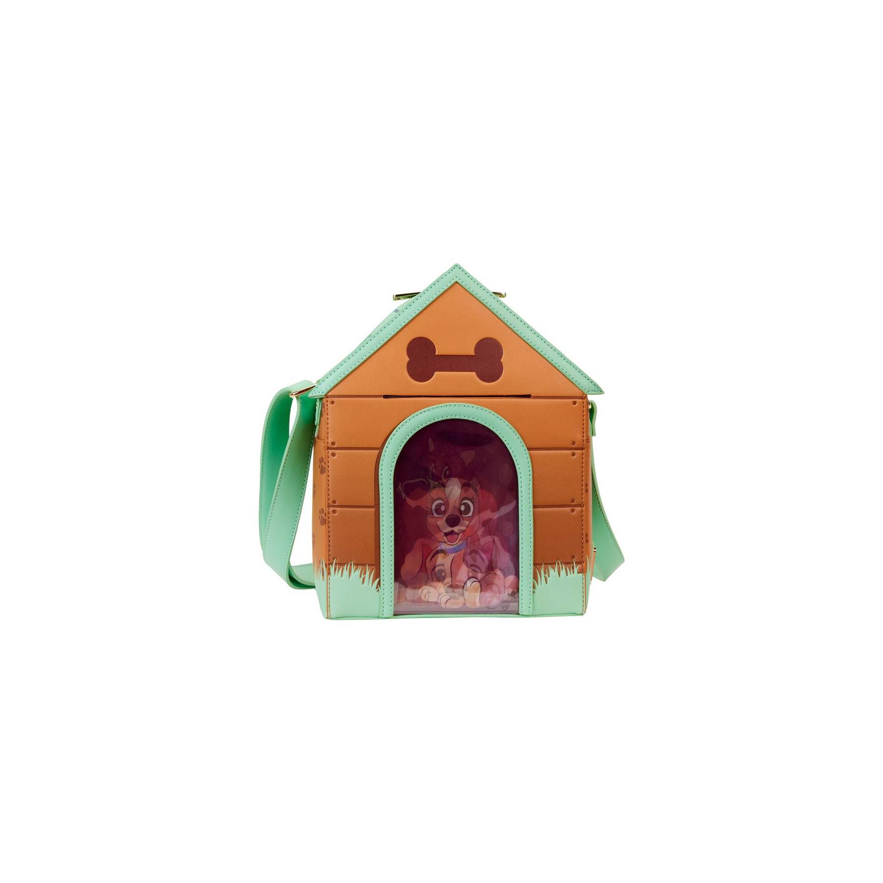 Bolso lenticular I Heart Dogs Dog House Disney Loungefly