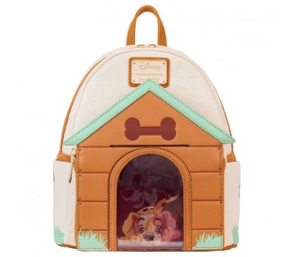 Mochila lenticular I Heart Dogs Dog House Disney Loungefly 26cm