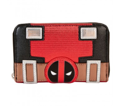 Cartera Deadpool metalllic Marvel Loungefly