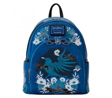 Mochila Ravenclaw House Floral Harry Potter Loungefly 26cm