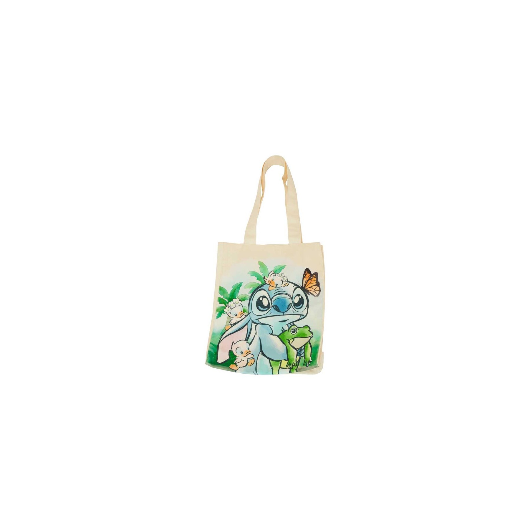 Bolsa shopping Primavera Stitch Disney Loungefly 35cm