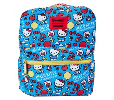 Mochila 50th Anniversary Hello Kitty Loungefly 24cm