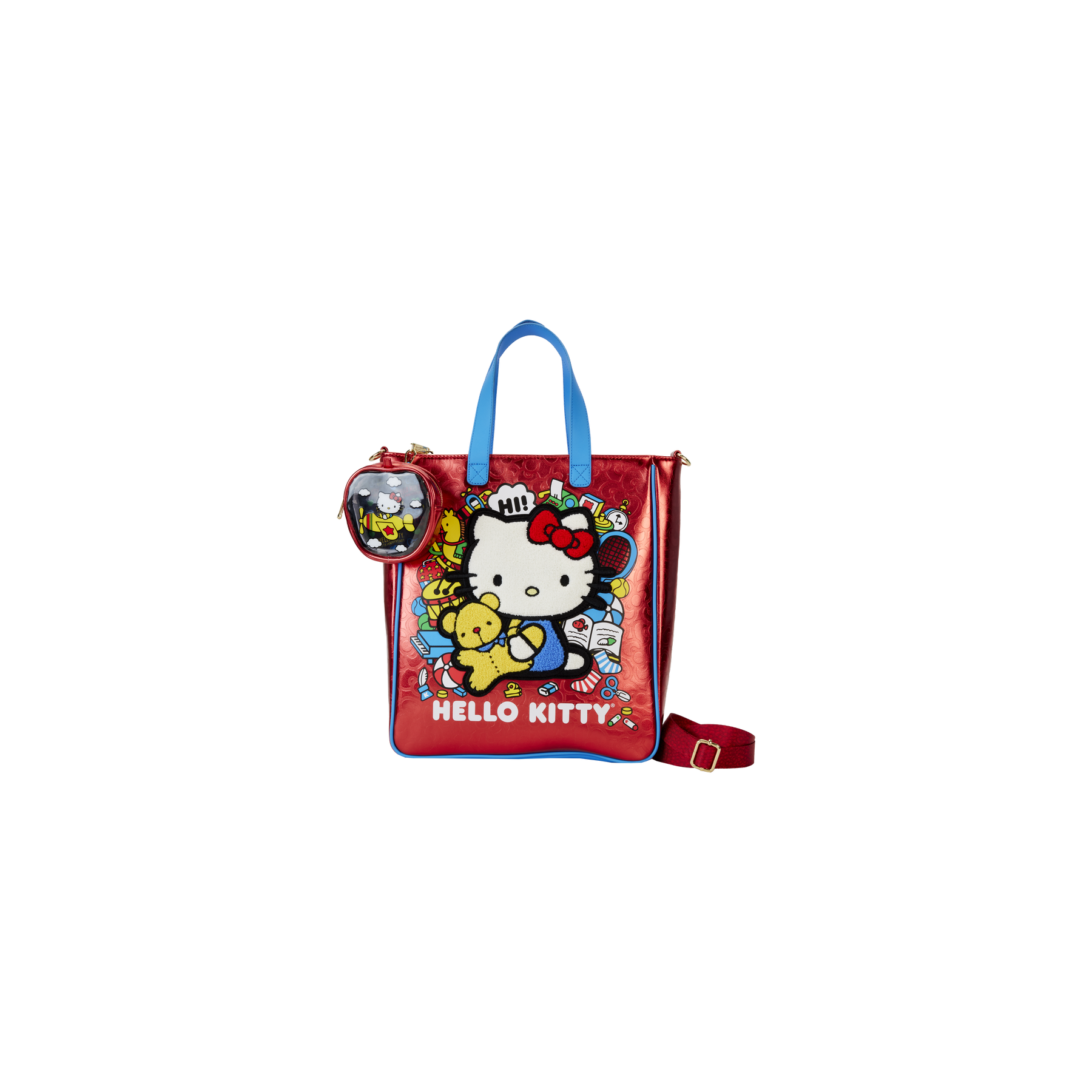 Bolso + monedero 50th Anniversary Hello Kitty Loungefly