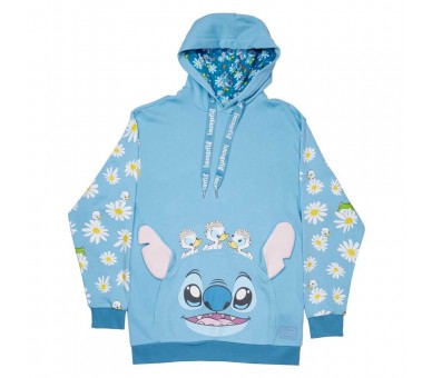 Sudadera capucha Primavera Stitch Disney Loungefly