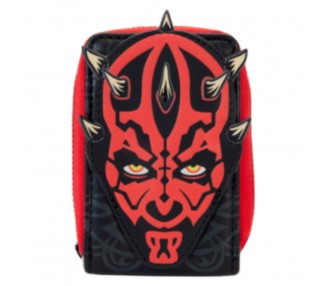 Tarjetero Darth Maul 25th Anniversary Star Wars Loungefly