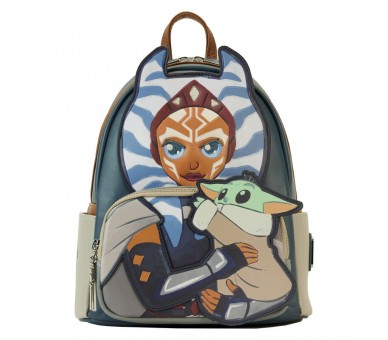 Mochila Ahsoka & Grogu the Mandalorian Star Wars Loungefly 26cm