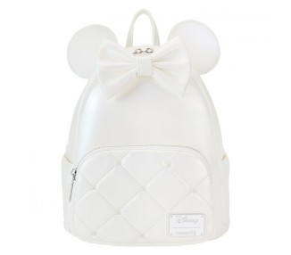 Mochila Iridescent Wedding Minnie Mouse Disney Loungefly 26cm
