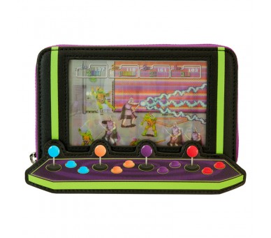 Cartera Vintage Arcade 40th Anniversary Tortugas Ninja Loungefly