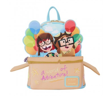 Mochila Spirit of Adventure 15th Anniversary Up Disney Pixar Loungefly 26cm