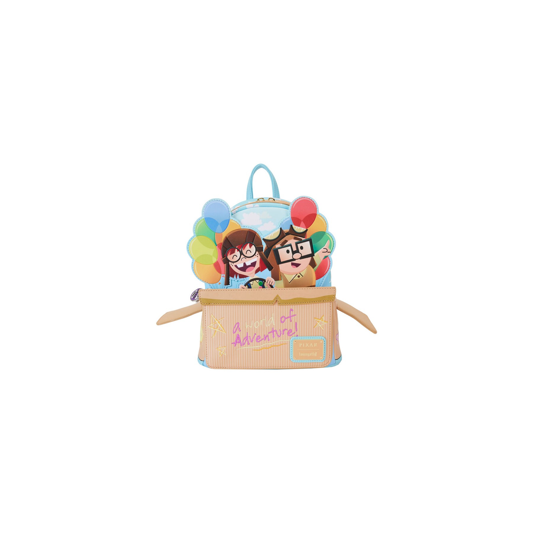 Mochila Spirit of Adventure 15th Anniversary Up Disney Pixar Loungefly 26cm