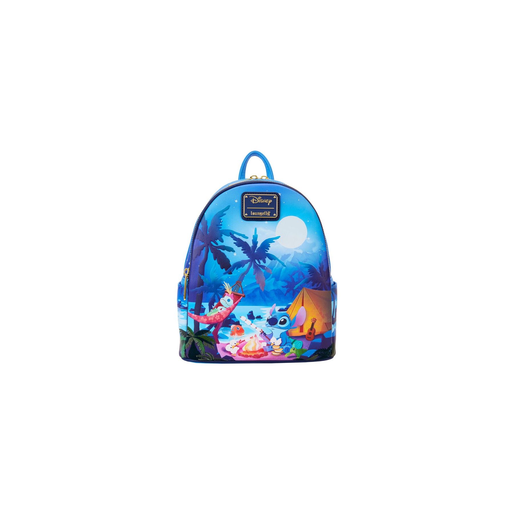 Mochila Camping Cuties Stitch Disney Loungefly 26cm
