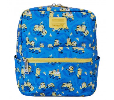 Mochila nylon Minions Gru Mi Villano Favorito Loungefly 24cm