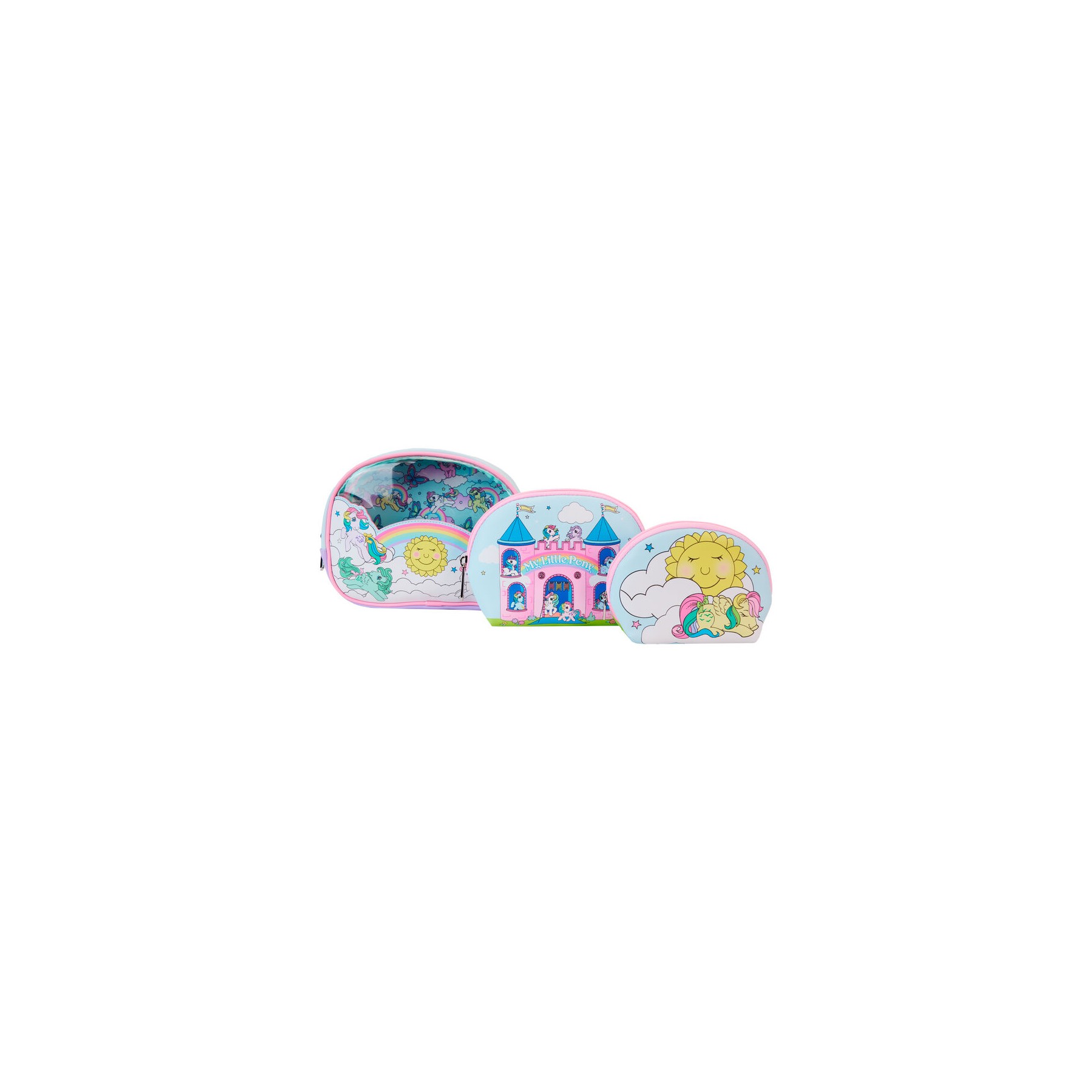 Set 3 neceseres Sky Scene My Little Pony Loungefly