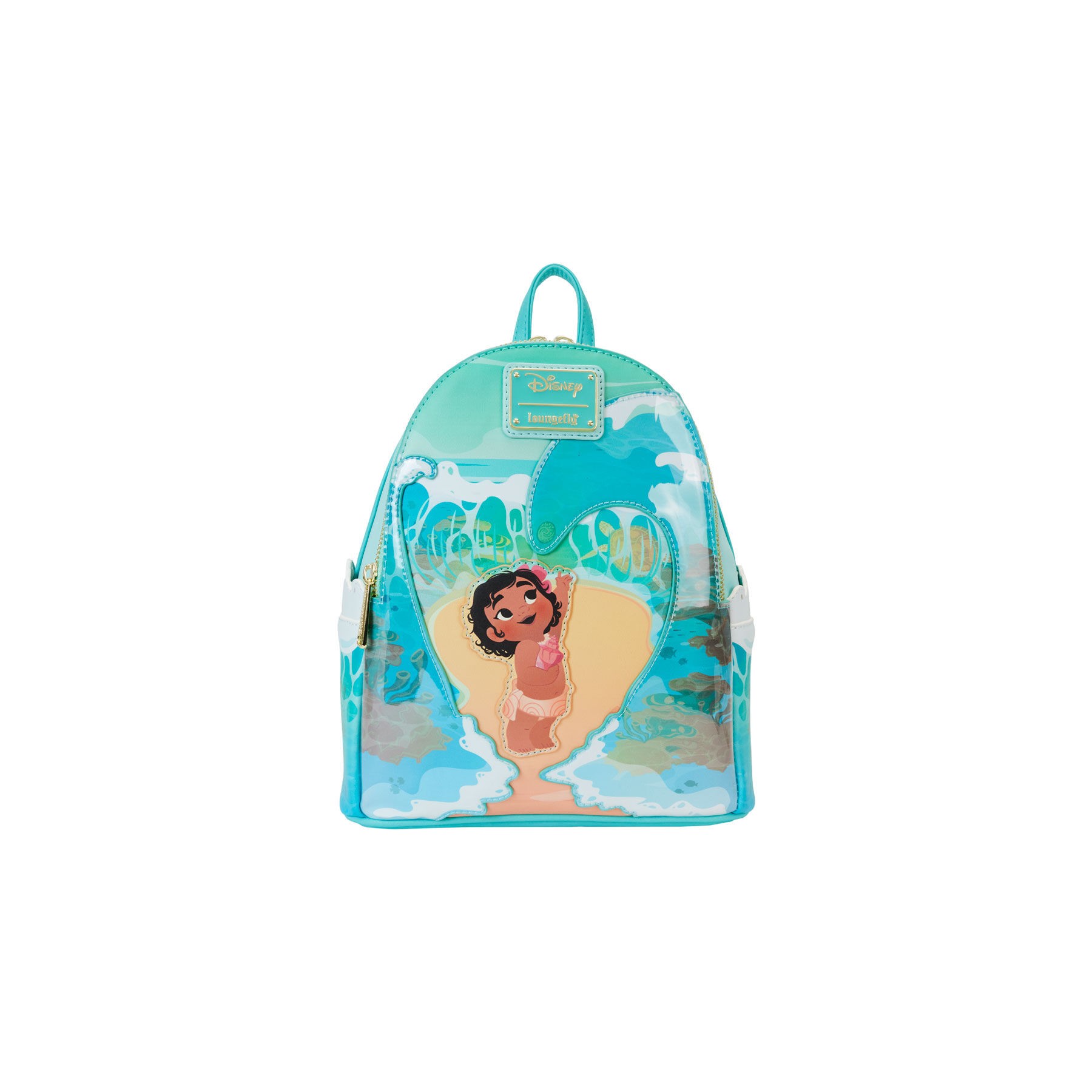 Mochila Ocean Waves Vaiana Moana Disney Loungefly 26cm