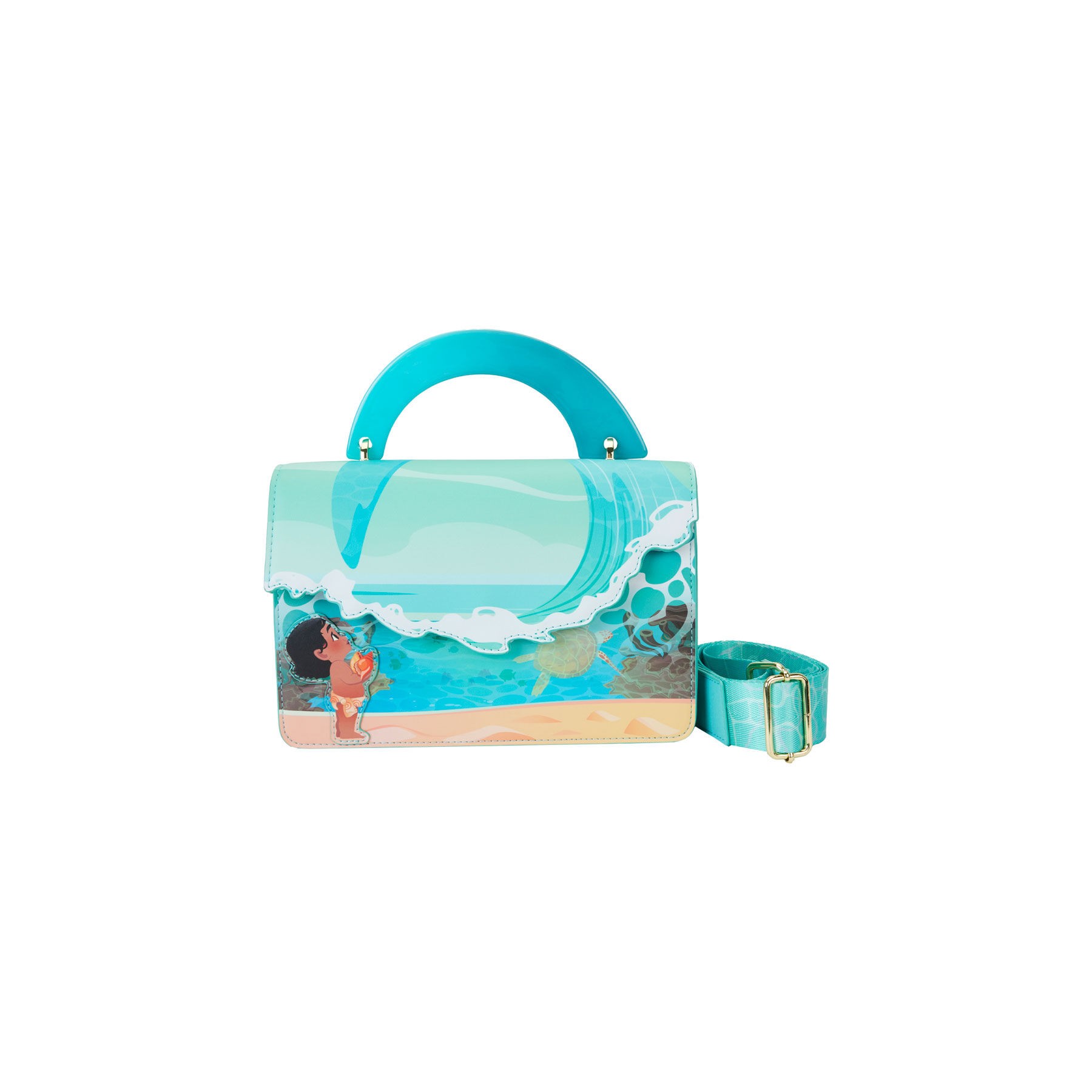 Bolso bandolera Ocean Waves Vaiana Moana Disney Loungefly
