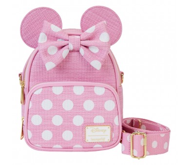 Mochila Straw Minnie Disney Loungefly 20cm
