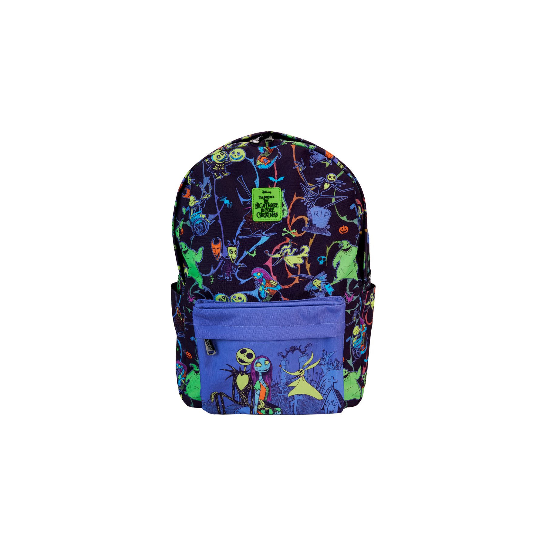 Mochila nylon Pesadilla Antes de Navidad Disney Loungefly 43cm