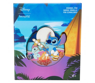 Pin Camping Cuties Stitch Disney Loungefly