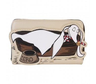 Cartera lenticular Zero Pesadilla Antes de Navidad Disney Loungefly