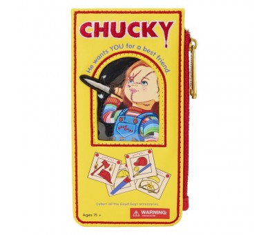 Tarjetero Childs Play Chucky Loungefly