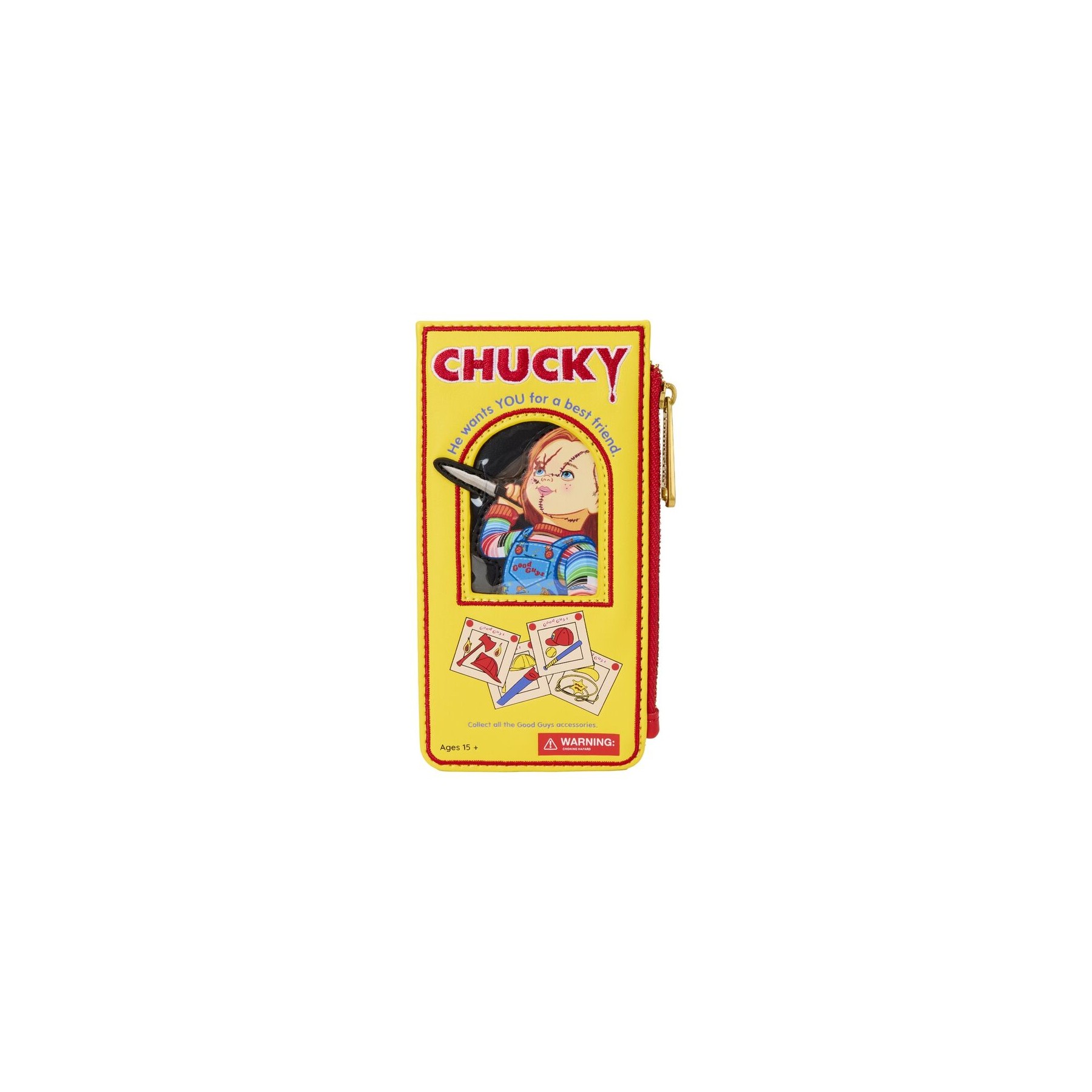 Tarjetero Childs Play Chucky Loungefly