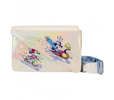 Bandolera Winter Wonderland Mickey and Friends Disney Loungefly