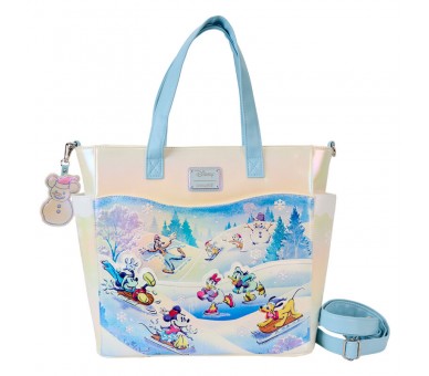 Bolso mochila Winter Wonderland Mickey and Friends Disney Loungefly