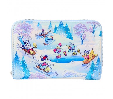 Cartera Winter Wonderland Mickey and Friends Disney Loungefly