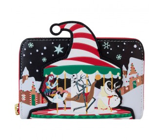 Cartera Journey to Christmas Town Pesadilla Antes de Navidad Disney Loungefly