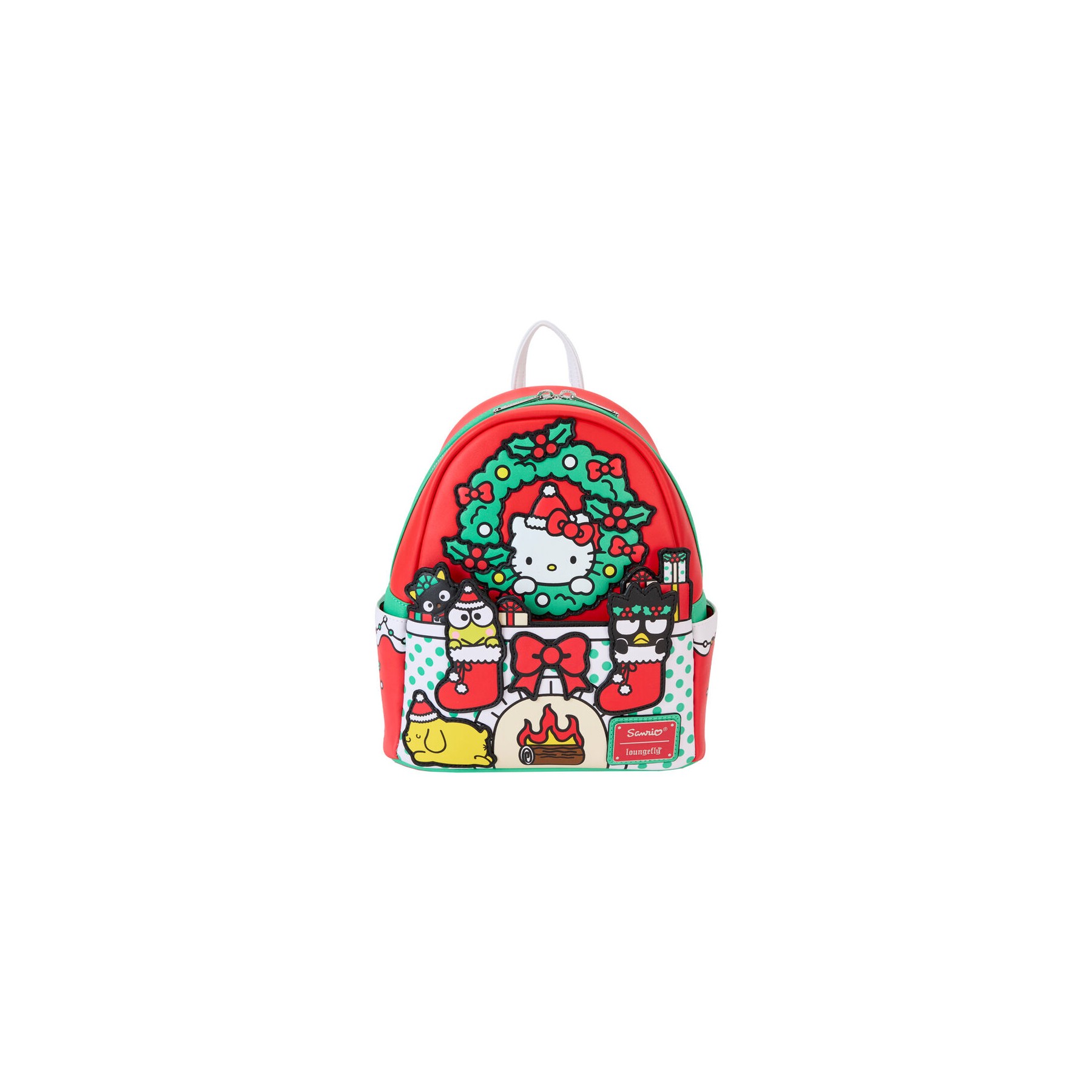 Mochila Christmas Hello Kitty Sanrio Loungefly 26cm